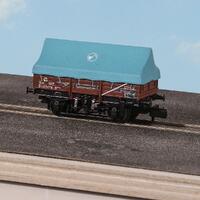 Peco China Clay Hood Wagon, Ucv B743470, Bauxite