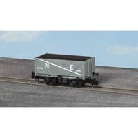 Peco N Rtr 9Ft 7 Plank Open Wagon Ne Grey