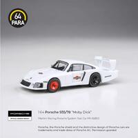 Para64 1/64 Porsche 935/78 Martini Racing Porsche System Test Car Lhd Diecast Model Car