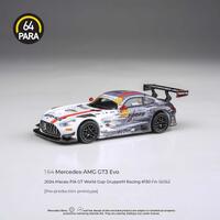 Para64 1/64 Mercedes-Amg Gt3 2024 Macau Fia Gt World Cup Gruppem Racing #130 P1 Lhd Diecast Model Car