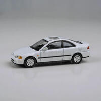 PARA64 1/64 '95 HONDA CIVIC COUPE EJ1 WHITE RHD DIECAST MODEL CAR