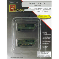 PEGASUS SD. KFZ. 251/1 GREEN, PREPAINTED
