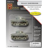 Pegasus M4A3 Sherman Tanks (2 Per Pack)