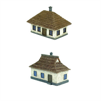 Pegasus 1/144 Ukrainian Style Houses (2 Per Pack)