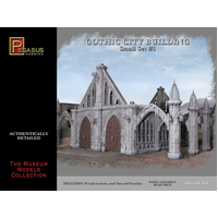 Pegasus 28Mm Gothic City Building Small Set 1 Plastic Model Kit [4924]