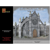 Pegasus 28Mm Gothic City Building Small Set 2 Plastic Model Kit [4925]