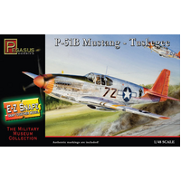 Pegasus 1/48 P-51B Mustang Tuskegee, Snap Kit