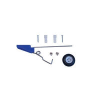 Phoenix Model Tailwheel Assy For .25 - .60 Size Models (Long External Rudder Conn
