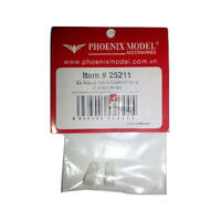 Phoenix Model Ez Adjust Nylon Control Horn (13Mm) White