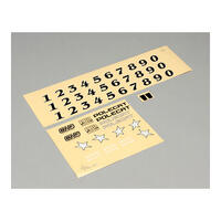 PARKZONE DECAL SHEET, ULTRA-MICRO POLE CAT - PKZU1402