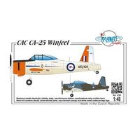 Planet 1/48 Cac Ca-25 Winjeel Plastic Model Kit *Aus Decals*