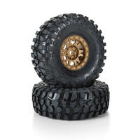 Proline 1/10 Limited Edition BFG Krawler T/A KX G8 1.9in Tyres Mounted on Bronze Impulse, 2pcs