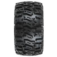PROLINE TRENCHER LP 2.8IN TYRES MOUNTED ON RAID BLACK 6X30 WHEELS, F/R, PR10159-10