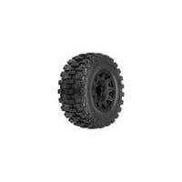 Proline Badlands Mx28 Hp 2.8In Belted Tyres Mounted On Raid 6X30 Wheels, F/R, Pr10174-10