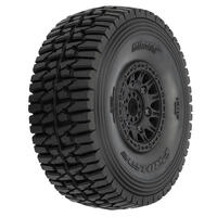 Proline 1/7 Mirage Tt Belted Tyres Mounted On Raid Wheels, 2Pcs, Suit Mojave, Udr