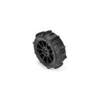 PROLINE DUMONT F/R TYRE SET MOUNTED ON BLACK MACH 10 WHEELS, ARRMA TYPHON GROM