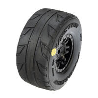 Proline Vector Tyres Mounted on Black Split Six Wheels, 4pcs, Arrma Mojave Grom