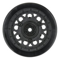 Proline Showtime 2.2In/3.0In Black Sc Dirt Oval Wheels Suit Slash