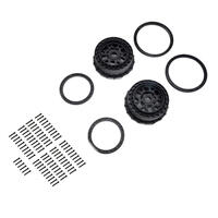 Proline Wheel and Beadlock Set, Black, 2pcs, 5IVE-T 3.0