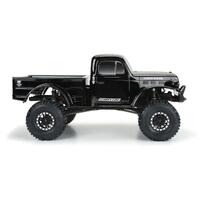 PROLINE 1946 DODGE POWER WAGON BLACK 12.3IN WB CRAWLER BODY, PR3499-18