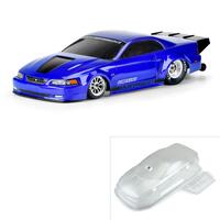 PROLINE 1/10 1999 FORD MUSTANG CLEAR DRAG CAR BODY