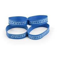 Proline Pro-Line Tyres Blue Rubber Bands, 4Pcs