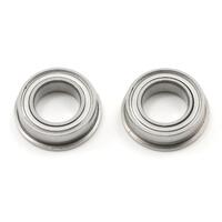 Protek Rc 8X14X4Mm Ceramic Metal Shielded Flanged "Speed" Bearing (2)