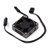 Protek Rc 35X35X10Mm Aluminum High Speed Hv Cooling Fan (Silver/Black)