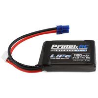 Protek Rc 2S 50C 1100Mah Losi Mini T/B & Jrx2 Lipo Battery W/Ec2 Connector