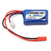Protek Rc 2S High Power 30C Micro Lipo Battery (7.4V/240Mah) W/Jst Connector