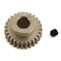 Protek Rc 48P Lightweight Hard Anodized Aluminum Pinion Gear (5.0Mm Bore) (27T)