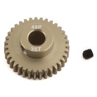 Protek Rc 48P Lightweight Hard Anodized Aluminum Pinion Gear (5.0Mm Bore) (35T)