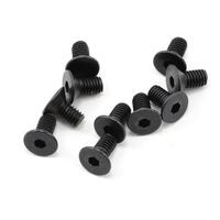 Protek Rc 4X8Mm "High Strength" Flat Head Screws (10)