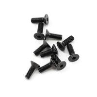 Protek Rc 4X12Mm "High Strength" Flat Head Screws (10)