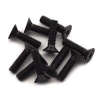 Protek Rc 4X15Mm "High Strength" Flat Head Screws (10)
