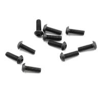 Protek Rc 2.5X8Mm "High Strength" Button Head Screws (10)
