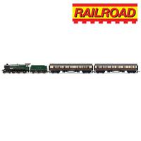 HORNBY RAILROAD GWR, CLASS 1000, 'COUNTY OF MERIONETH' TRAIN PACK - ERA 3