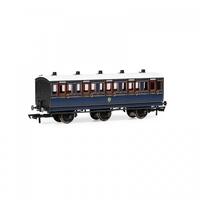 Hornby S&Djr, 6 Wheel Coach, 3Rd Class, 109 - Era 2