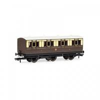 Hornby Gwr, 6 Wheel Coach, 1St Class, 519 - Era 2/3