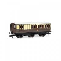 Hornby Gwr, 6 Wheel Coach, 3Rd Class, 2548 - Era 2/3