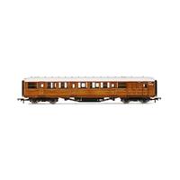 Hornby Lner Gresley Corridor Teak Coaches Brake 3Rd 21437