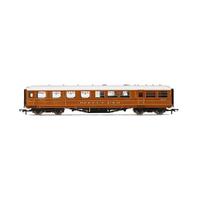 Hornby Lner Gresley Corridor Teak Coaches Buffet 21609
