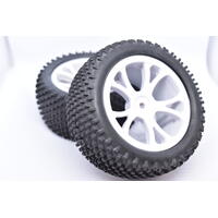 REAR BUGGY TYRES (2SETS) WHITE