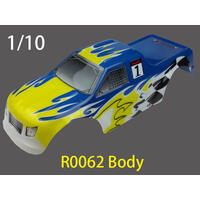 CLEAR BODY 1/10 SWORD MONSTER TRUCK