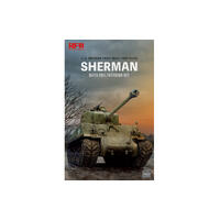 RYEFIELD 1/35 M4A3 76W HVSS SHERMAN W/FULL INTERIOR PLASTIC MODEL KIT