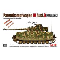RYEFIELD PZ.KPFW.IV AUSF.G WITHOUT INTERIOR PLASTIC MODEL KIT