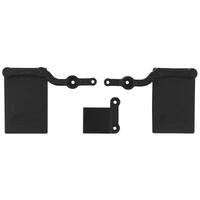 RPM Mud Flap and Number Plate Kit (RPM Rear Bumpers only) - Associated | SC10 | Black