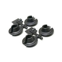 RPM Lower Shock Spring Cups - Traxxas / HPI / Losi | Black