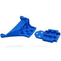 RPM LCG Front Bulkhead - Traxxas | Slash 4x4 / 10th scale Rally | Blue