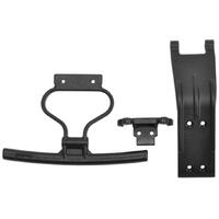 RPM Front Bumper & Skid Plate - Losi | Rock Rey | Black